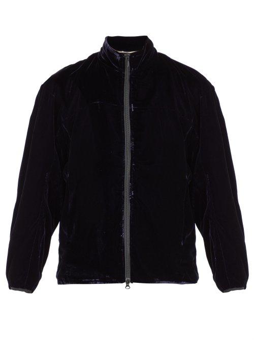 Matchesfashion.com Needles - Velvet Jacket - Mens - Navy