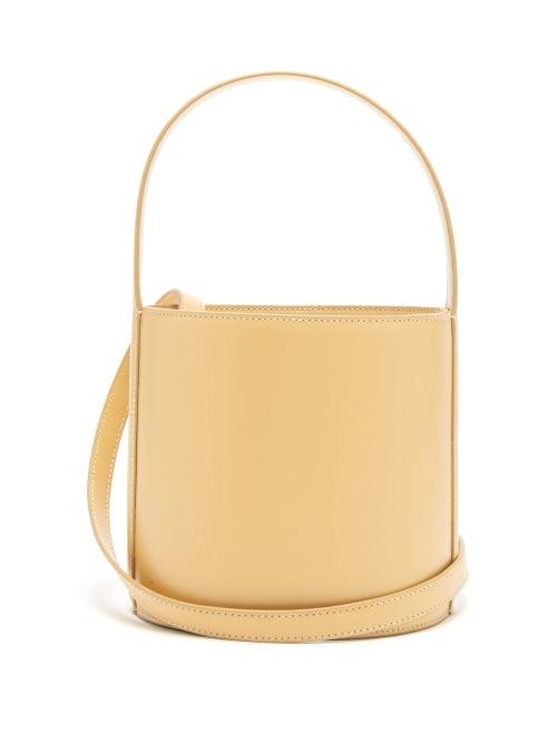 Matchesfashion.com Staud - Bisset Leather Bucket Bag - Womens - Nude