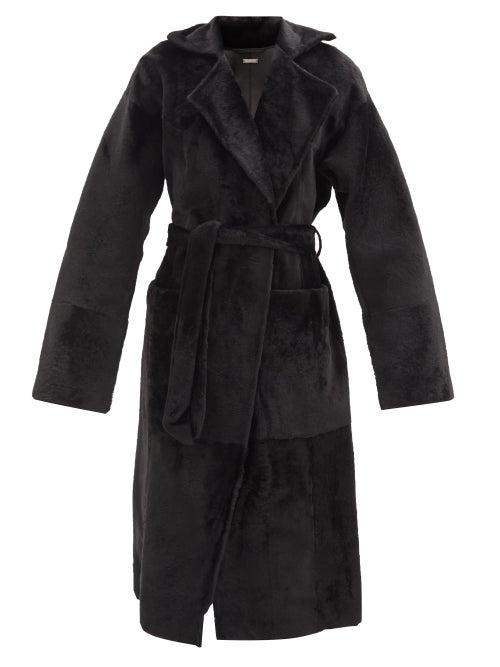 Matchesfashion.com Dodo Bar Or - Collie Lacon Shearling Coat - Womens - Black