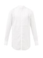 Bourrienne Paris X - Matinale Bib-front Cotton-blend Poplin Shirt - Mens - White
