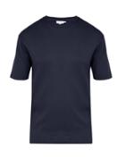 Matchesfashion.com Sunspel - Cavendish Cotton T Shirt - Mens - Navy