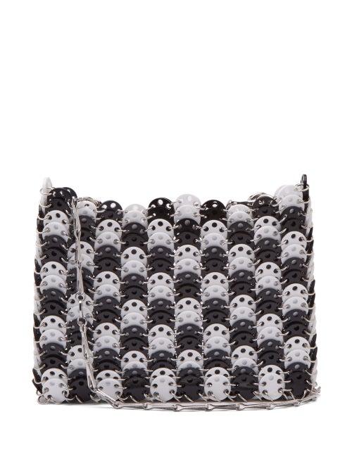 Matchesfashion.com Paco Rabanne - Iconic 1969 Chain Shoulder Bag - Womens - Black White