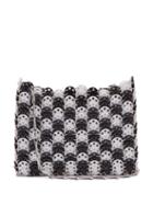 Matchesfashion.com Paco Rabanne - Iconic 1969 Chain Shoulder Bag - Womens - Black White