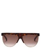 Matchesfashion.com Givenchy - Flat Top Tortoiseshell Sunglasses - Womens - Tortoiseshell