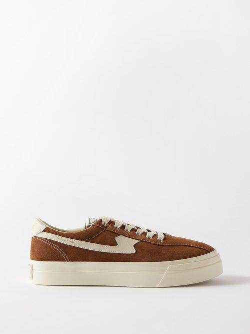 Stepney Workers Club - Dellow S-strike Suede Trainers - Mens - Brown Beige