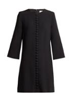 Matchesfashion.com Goat - Houston Cady Tunic Dress - Womens - Black