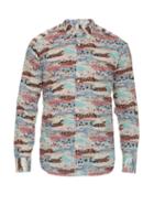 Bevilacqua David Floral-print Cotton Shirt