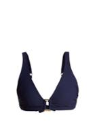 Matchesfashion.com Heidi Klein - Body Bikini Top - Womens - Navy