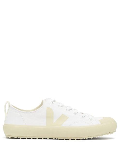 Matchesfashion.com Veja - Nova V-logo Canvas Trainers - Womens - White