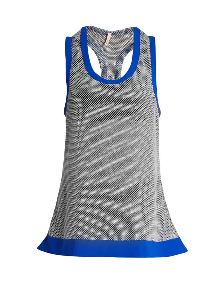 No Ka'oi Mea Semi-sheer Sleeveless Mesh Top