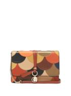 Chlo - Alphabet Patchwork Leather Cross-body Bag - Womens - Multi