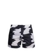 Matchesfashion.com Missoni Mare - Tie Dye Swim Shorts - Mens - Black White