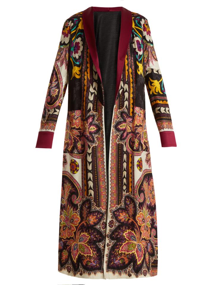 Etro Anil Suzani Reversible Coat
