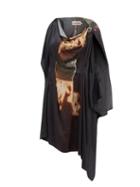 Charles Jeffrey Loverboy - Mels Asymmetric Printed Twill Dress - Womens - Brown Multi