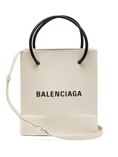 Matchesfashion.com Balenciaga - Shopping Tote Xxs - Womens - White