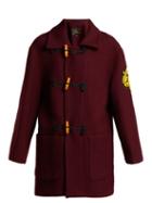 Matchesfashion.com Vivienne Westwood Anglomania - Wool Blend Duffle Coat - Womens - Burgundy