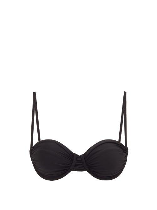 Matchesfashion.com Isa Boulder - Idris Underwired Bikini Top - Womens - Black