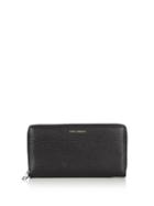Dolce & Gabbana Zip-around Grained-leather Wallet