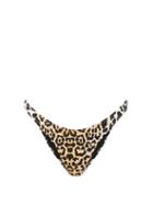 Matchesfashion.com Reina Olga - Selvaggia Leopard-print High-cut Bikini Briefs - Womens - Leopard