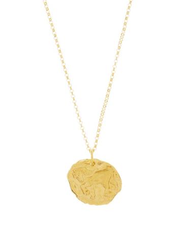 Matchesfashion.com Alighieri - The Horse 24kt Gold-plated Necklace - Womens - Yellow Gold