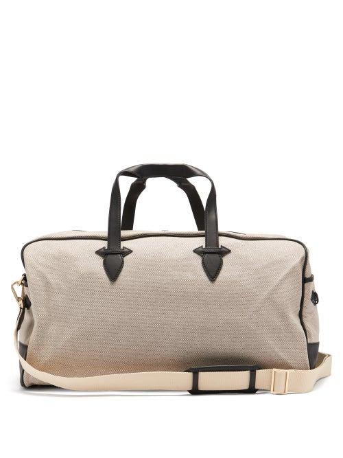 Matchesfashion.com Paravel - Grand Tour Canvas Holdall - Mens - Black Beige