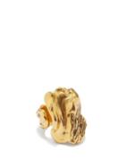 Saint Laurent - Organic Brass Ring - Womens - Gold