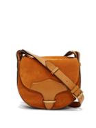 Matchesfashion.com Isabel Marant - Botsy Leather And Suede Cross-body Bag - Womens - Tan