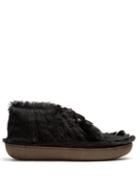 Matchesfashion.com Prada - Calf Hair Desert Boots - Mens - Black Multi