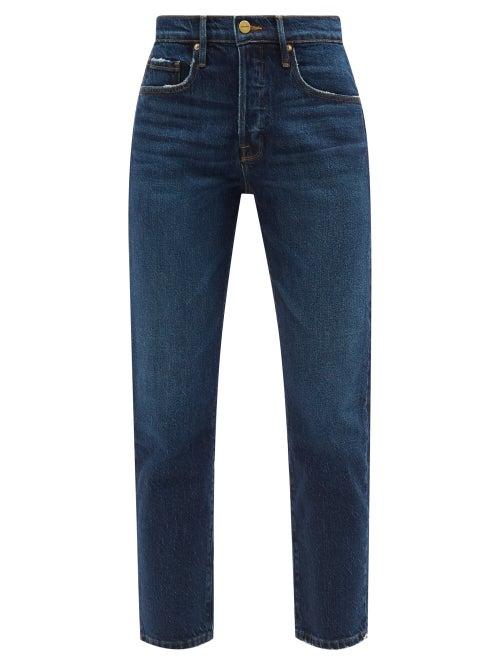 Frame - Le Original Straight-leg Jeans - Womens - Dark Denim
