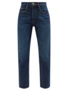 Frame - Le Original Straight-leg Jeans - Womens - Dark Denim