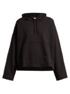 Matchesfashion.com Acne Studios - Joghy Logo Print Hooded Sweatshirt - Womens - Black