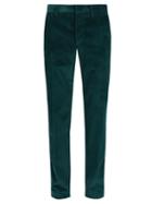 Matchesfashion.com Prada - Corduroy Trousers - Mens - Green