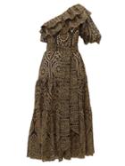 Matchesfashion.com Lisa Marie Fernandez - Arden Eyelet Embroidered Cotton Dress - Womens - Black