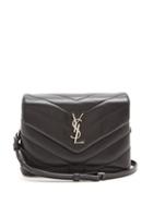 Matchesfashion.com Saint Laurent - Loulou Quilted Leather Shoulder Bag - Womens - Black