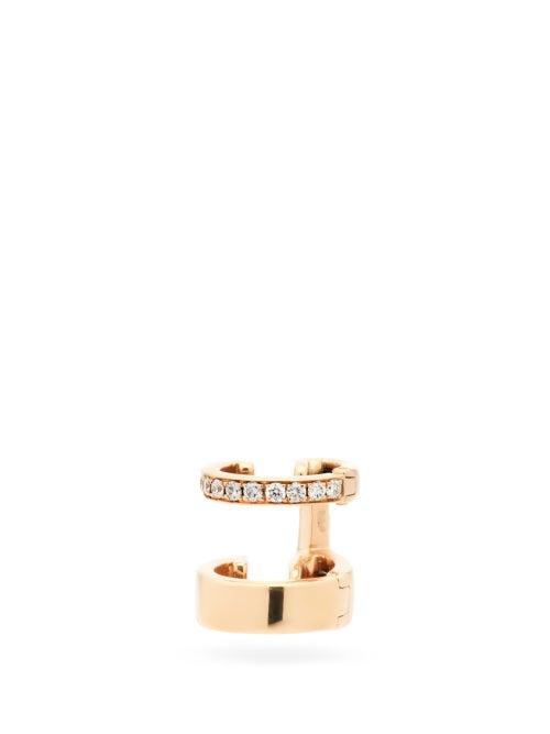 Matchesfashion.com Repossi - Berbere Diamond & 18kt Rose-gold Ear Cuff - Womens - Rose Gold