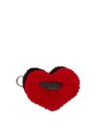 Matchesfashion.com Prada - Knitted Hearts Brooch - Mens - Black Red