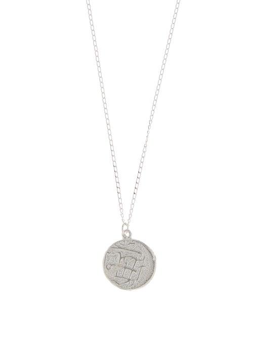 Matchesfashion.com Dear Letterman - Zain Sterling Silver Pendant Necklace - Mens - Silver