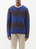 Paul Smith - Striped Alpaca-blend Sweater - Mens - Blue Multi