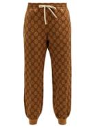 Matchesfashion.com Gucci - Gg Jacquard Track Pants - Womens - Beige Multi
