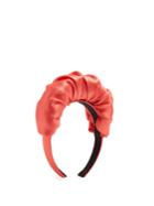 Benoît Missolin Agnes Silk-satin Turban Headband