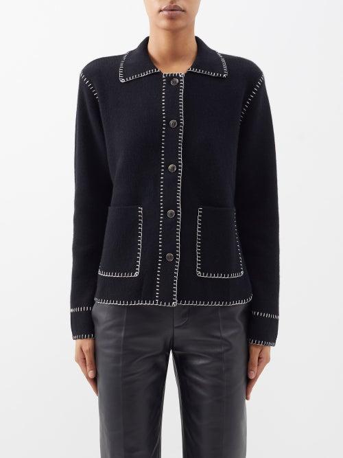 Lisa Yang - Billy Cashmere Cardigan - Womens - Black