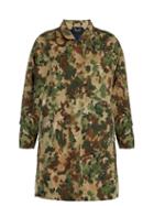 Rachel Comey Zia Camouflage Cotton-blend Trench Coat