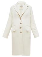Matchesfashion.com Gabriela Hearst - Julio Cashmere Cocoon Coat - Womens - Ivory