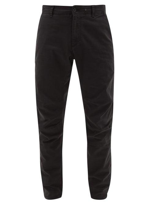Matchesfashion.com Rag & Bone - Stretch-cotton Chino Trousers - Mens - Black