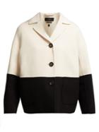 Matchesfashion.com Weekend Max Mara - Ardenne Jacket - Womens - Black White