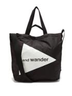 Matchesfashion.com And Wander - Cordura Logo-print Tote Bag - Mens - Black