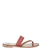 Álvaro Alberta Leather And Stingray Sandals
