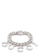 Gucci - Script-logo Chain Bracelet - Womens - Silver