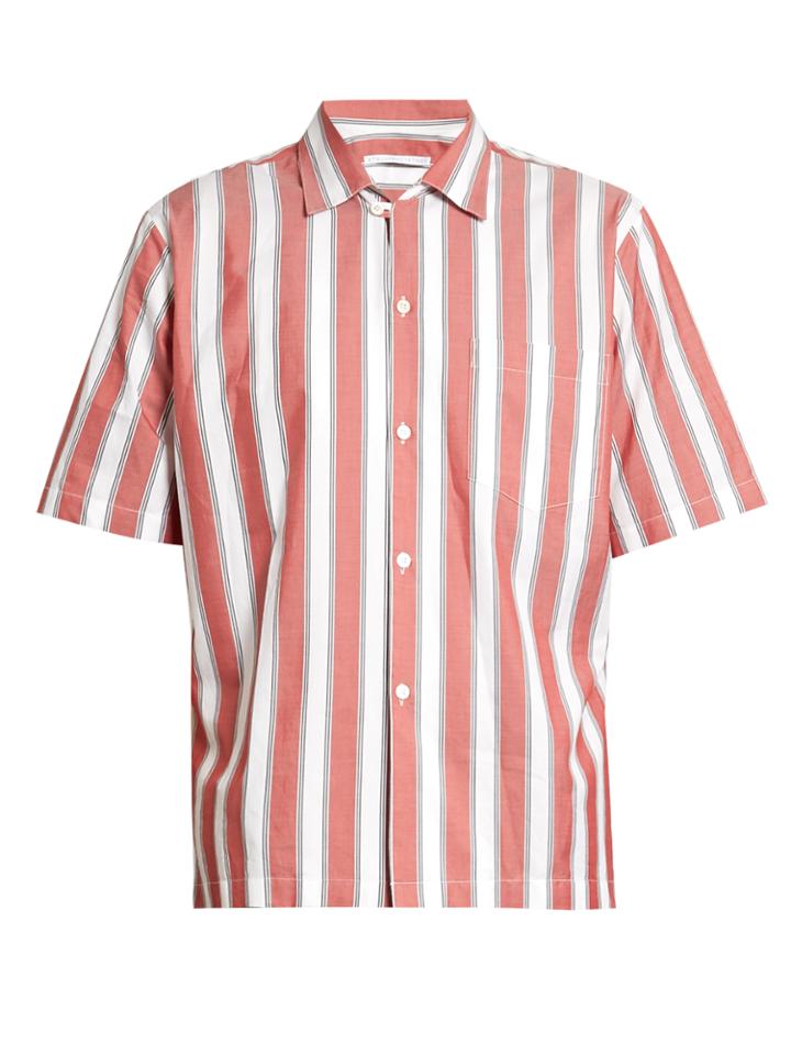 Stella Mccartney Short-sleeved Striped Shirt