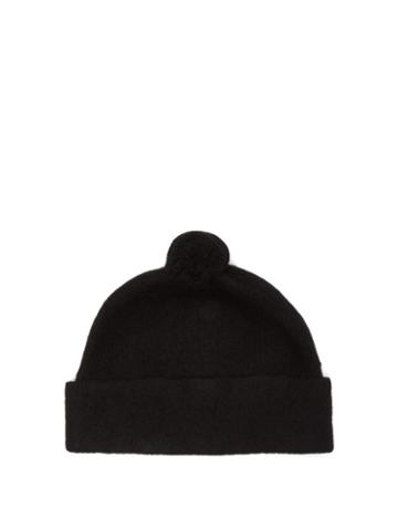 Matchesfashion.com Mhl By Margaret Howell - Shetland Wool Felt Beanie Hat - Womens - Black